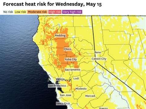 Northern California weather: These cities may hit 100 degrees today