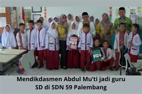 Inspirasi Dari Laut Kunjungan Menteri Abdul Mu Ti Di Sdn Palembang