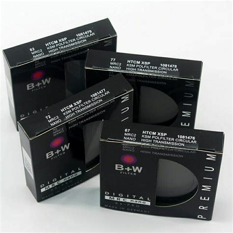 B W Mm Cpl Ksm Digital Xs Pro Mrc Nano Haze Filter Cir Pl Polarizer