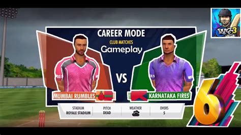 Wcc Career Mode Gameplay Mumbai Vs Karnataka Wcc Club Match