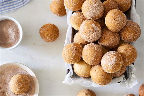 Cinnamon Baked Doughnut Holes | King Arthur Flour