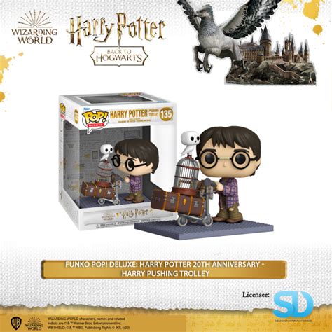 Funko Pop Deluxe Harry Potter Th Anniversary Harry Pushing