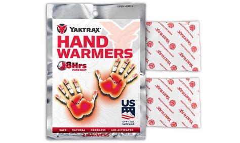 Yaktrax Hand Warmers Disposable Warmers To Keep Hands Warm For Hours