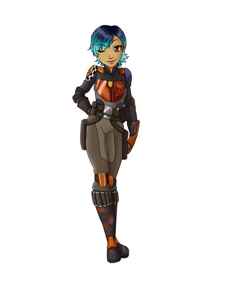 Star Wars Day 10 Sabine By Meeps Chan On Deviantart