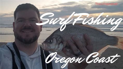 Surf Fishing The Oregon Coast Lincoln City Youtube