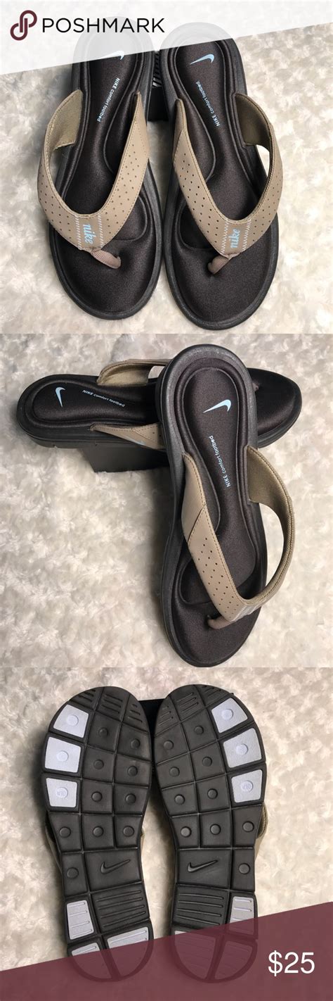 Brown Nike Flip Flops Atelier Yuwa Ciao Jp