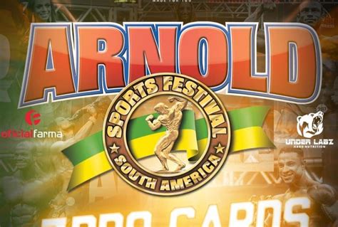 Bodybuilder Arnold South America Nomes Confirmados Na Disputa