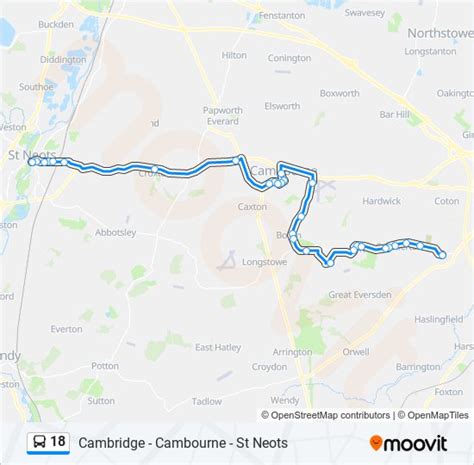 18 Route Schedules Stops And Maps Barton Updated