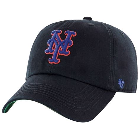 New York Mets '47 Franchise Fitted Hat - Black - Fanatics.com