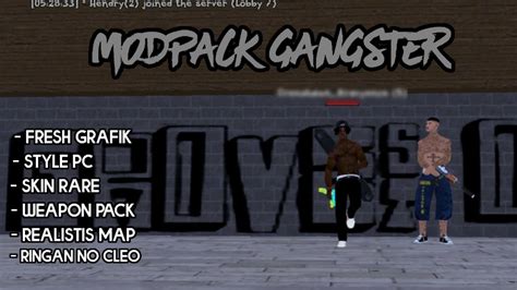 MODPACK GANGSTER GTA SAMP RINGAN V5 YouTube