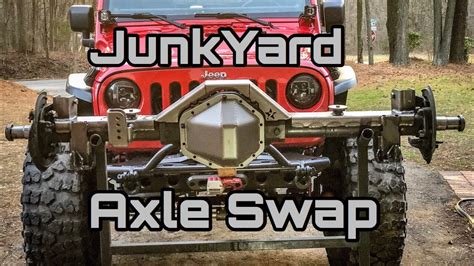 Jeep Jk 1 Ton Axle Swap Kit