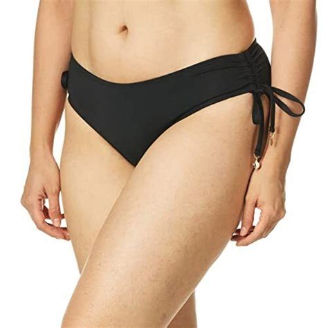 Anne Cole Women Alex Solid Side Tie Adjustable Bikini Swim Bottom