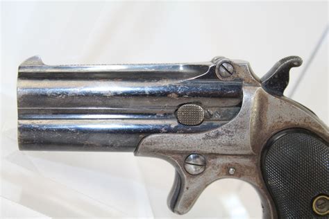 Remington Double Deringer Pistol 41 Rimfire Antique Firearms 002