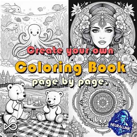 Create A Coloring Book Page Unleash Your Inner Artist And Bring Your