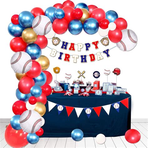 Amazon Homond Baseball Party Decorations Supplies Baseball