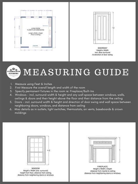 Measuring Guide — Sandringham Interiors