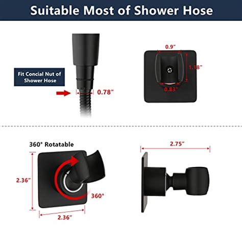 Snapklik Pdpbath Shower Head Holder For Handheld Showerhead