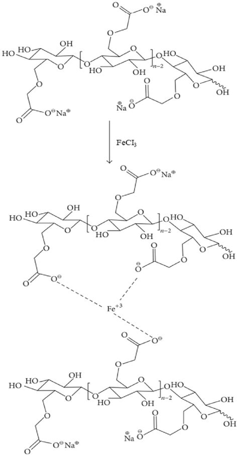 schematic represantation  crosslinking  scientific diagram