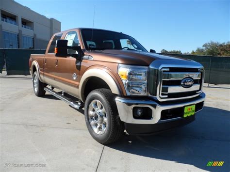 Golden Bronze Metallic Ford F Super Duty Lariat Crew Cab X