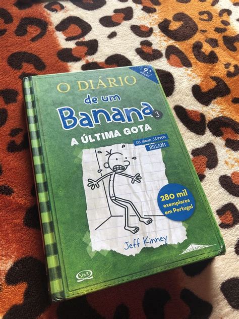 Livro O Diario De Um Banana A Ultima Gota Tent Gal Olx Portugal