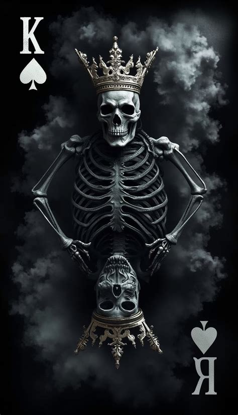 King Of Spades Skulls S Free Ai Image Tensorart Tensorart