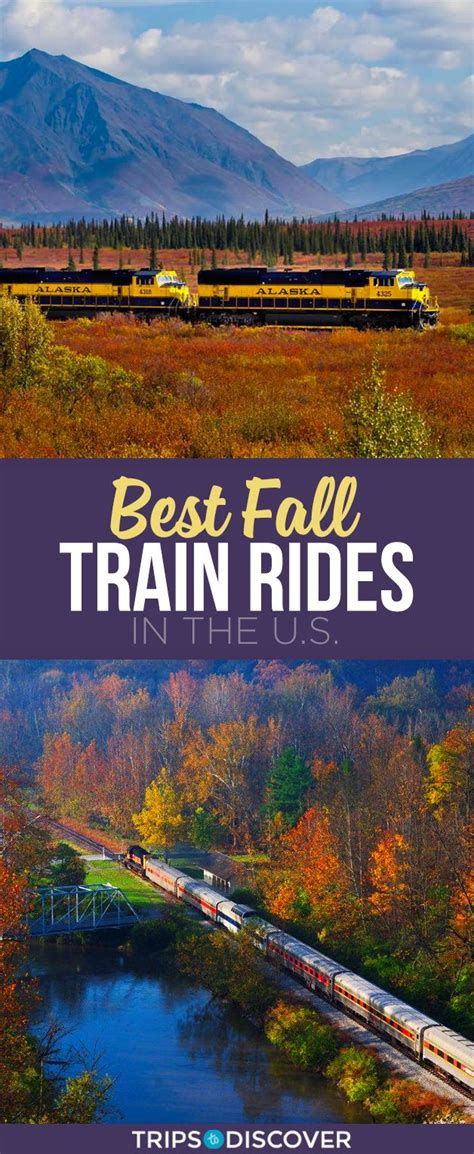 Best Fall Foliage Train Rides In The U S Scenic Train Rides Fall