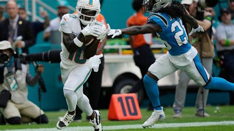 Nfl Week 6 Game Recap Miami Dolphins 42 Carolina Panthers 21 Nfl