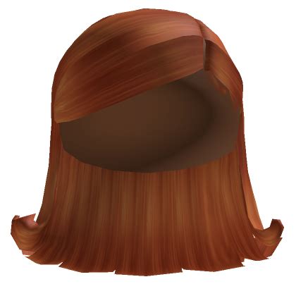 90 S Bob Flip Ends W Swoop Bangs In Ginger Roblox