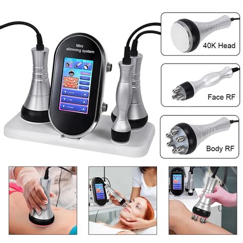 3 In 1 Ultrasonic Cavitation RF Radio Frequency Slimming Machine For