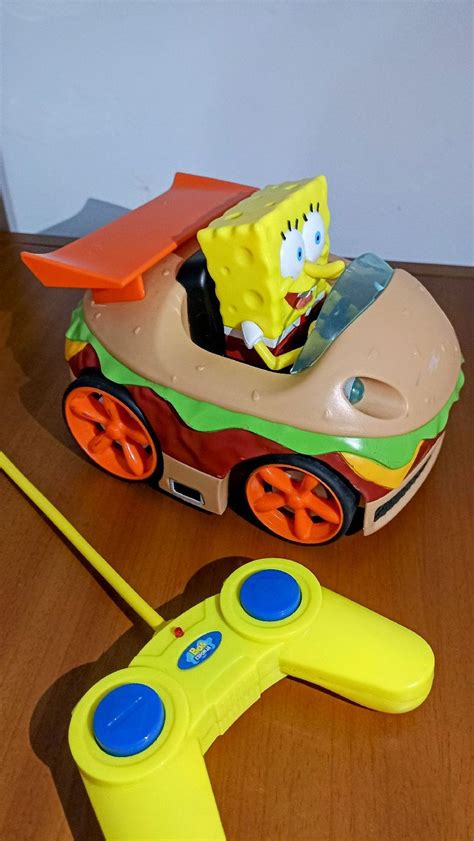 Bob Esponja Carrinho - Carrinho de Controle Remoto Bob Esponja | Item Infantil Nickelodeon ...