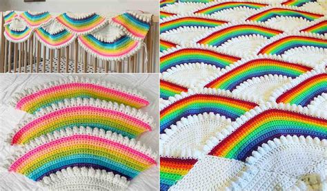 Rainbow Afghan Free Crochet Pattern - Your Crochet