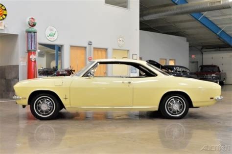 Chevrolet Corvair Coupe 1968 Yellow For Sale 105378w108759 1968