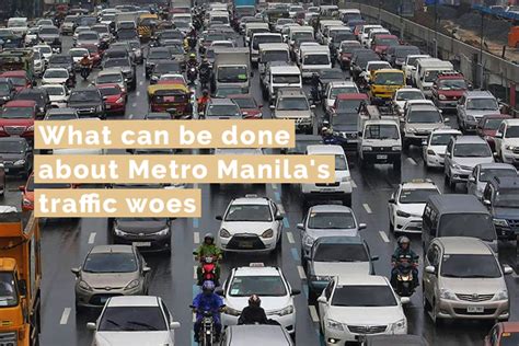 What can be done about Metro Manila's traffic woes