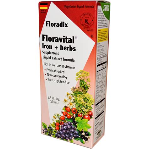 Floradix Floravital Herbal Liquid Iron Extract Review Update