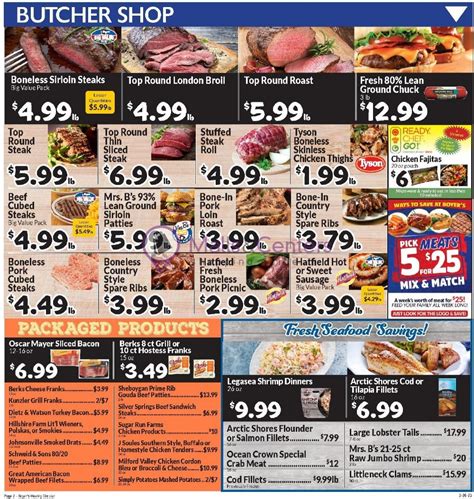 Boyer S Food Markets Weekly Ad Valid From To