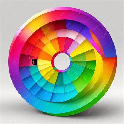 Premium AI Image | RGB Color wheel