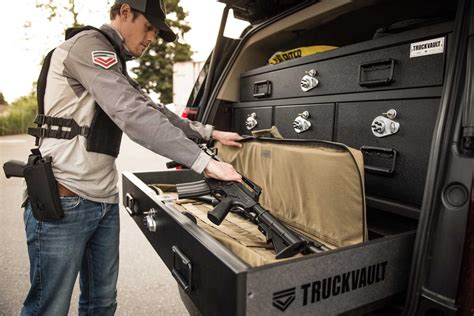 Tactical Vehicle Gun Storage Truckvault