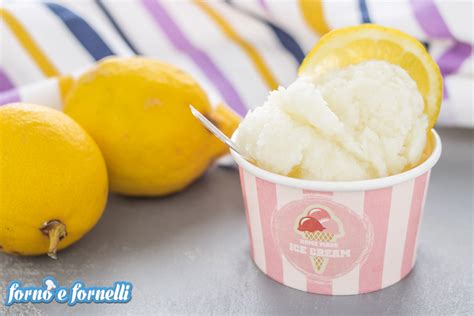 Gelato Al Limone Senza Uova Ricetta Con E Senza Gelatiera Forno E