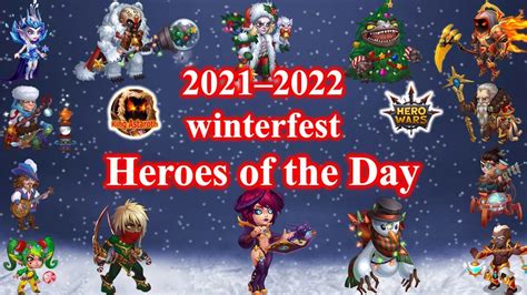 Hero Wars Winterfest Heroes Of Day By Loadrunner Youtube