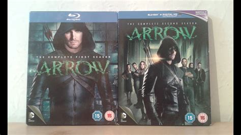 Arrow Season 1 And 2 Blu Ray Boxset Review Youtube