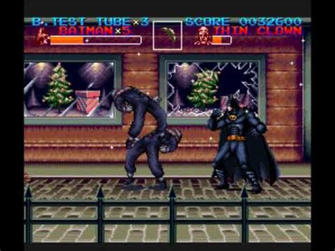 Batman Returns Snes Gameplay Youtube