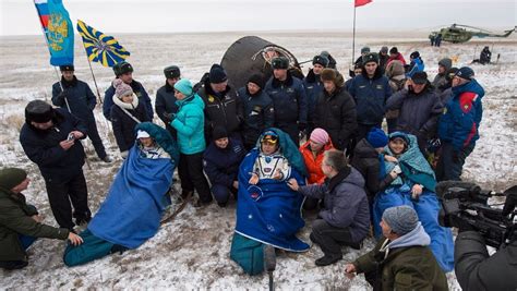 Retour réussi sur Terre de trois spationautes au Kazakhstan ladepeche fr