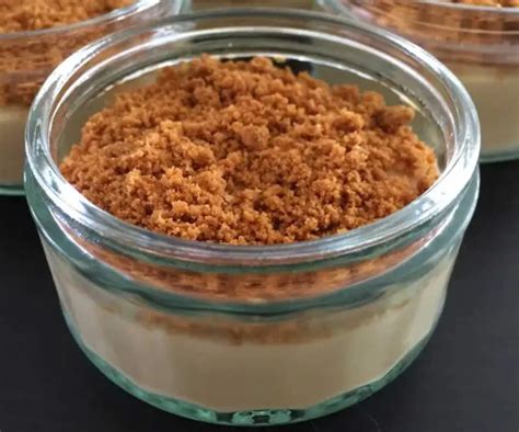 Crème dessert au spéculoos avec le thermomix Recette Thermomix