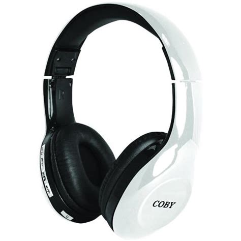 Coby Chbt 705 Wht Scope Wireless Bluetooth Over The Ear White