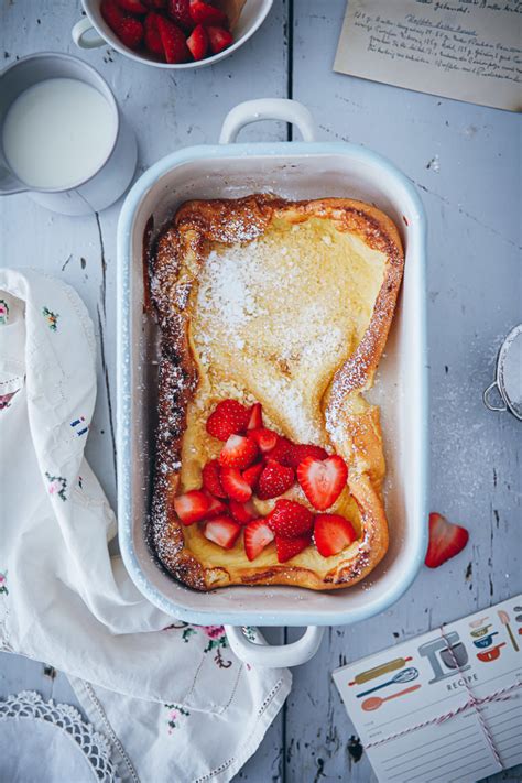 Dutch Baby Rezept Mit Erdbeeren Zucker Zimt Und Liebe