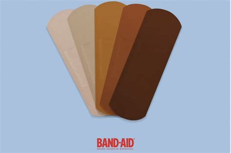 heres      diverse skin tone bandages