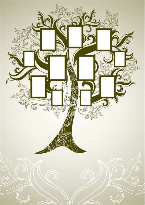 Family Tree Border Design