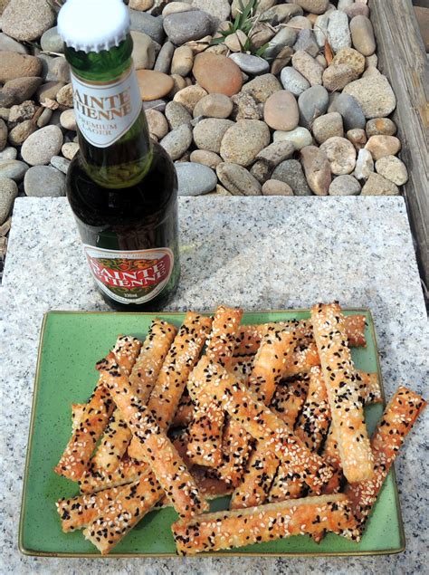 Around the World - in favorite recipes: Spicy Sesame Sticks