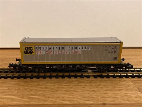 Fleischmann Containertragwagen Cro We Container Servic Kaufen