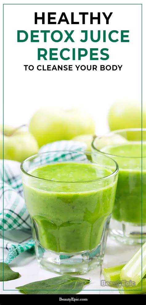 Healthy Detox Juice Recipes - Benefits & How To Make At Home In 2025